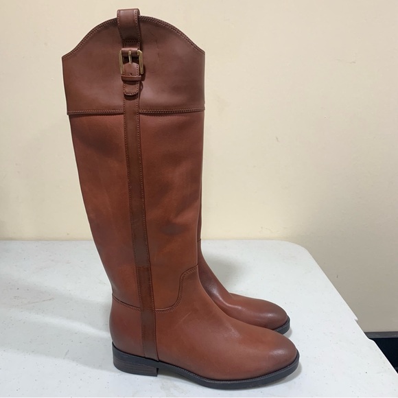 NWOB Vionic Phillipa Women High Shaft Boot 6.5 brown leather ridding boots 2207 - Picture 8 of 13